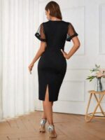 Rochie Scurta Darisa Neagra - imagine 2