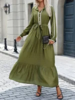 Rochie Lunga Mildred Khaki
