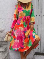 Rochie Midi Alyona Multicolora