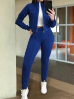 Compleu cu Pantalon Nelly Albastru