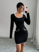 Rochie Scurta Unique Neagra