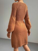 Rochie Scurta Tricotata Mirela Maro - imagine 2
