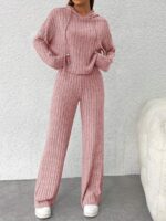 Compleu cu Pantalon Erika Roz