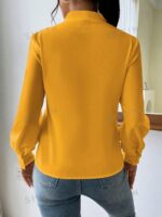 Camasa Dama Modena Galbena - imagine 2