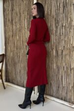 Rochie Midi Tricotata Rozila Rosie - imagine 2