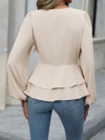 Bluza Dama Dalia Crem - imagine 2