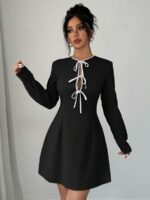 Rochie Scurta Veronica Neagra