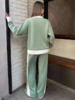 Compleu Tricotat cu Pantalon Simone Vernil - imagine 3