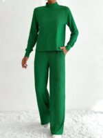 Compleu cu Pantalon Paula Verde