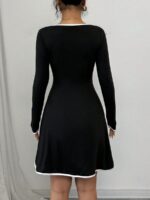 Rochie Scurta Amedeea Neagra - imagine 2