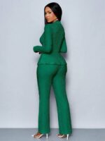 Compleu cu Pantalon Barka Verde - imagine 2