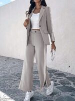 Compleu cu Pantalon Daniela Gri