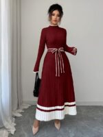 Rochie Lunga Tricotata Melissa Grena