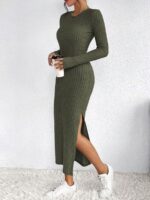 Rochie Lunga Viviana Kaki