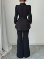 Compleu cu Pantalon Helios Negru - imagine 2