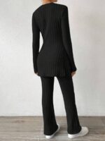 Compleu cu Pantalon Lussa Negru - imagine 2