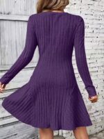 Rochie Scurta Juliana Mov - imagine 2