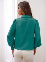 Camasa Dama Fanny Turcoaz - imagine 2