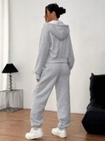 Trening Dama Hafsa Gri - imagine 2