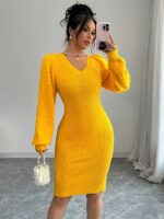 Rochie Midi Tricotata Deborah Galbena