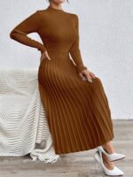 Rochie Midi Tricotata Jesica Maro