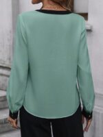 Bluza Dama Estrella Verde Menta - imagine 2
