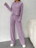 Compleu cu Pantalon Marlisa Lila