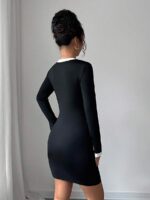 Rochie Scurta Delia Neagra - imagine 2