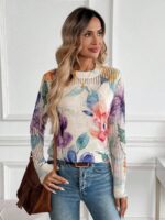 Bluza Dama Aline Multicolora - imagine 3