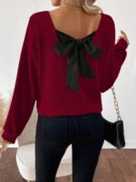 Pulover Tricotat Bendix Grena - imagine 3