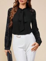 Bluza Dama Dalida Neagra - imagine 3