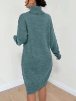 Rochie Scurta Tricotata Roura Vernil - imagine 2