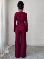 Compleu cu Pantalon Diana Grena - imagine 2