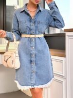 Rochie Scurta Paula din Denim