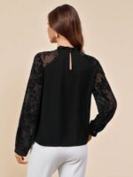 Bluza Dama Dalida Neagra - imagine 2