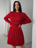 Rochie Scurta Tricotata Emilia Rosie