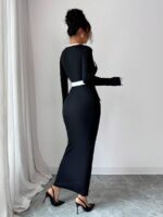 Rochie Midi Zala Neagra - imagine 2