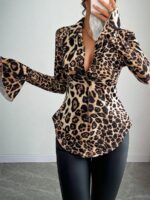 Bluza Dama Dondra Animal Print