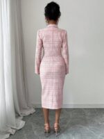 Compleu cu Rochie Midi Antonia Roz - imagine 2