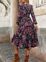 Rochie Midi Julia Multicolora - imagine 2