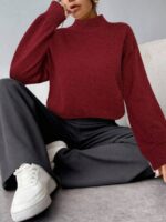 Pulover Tricotat Anka Grena - imagine 3