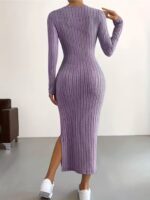 Rochie Midi Felipa Lila - imagine 3