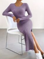 Rochie Midi Felipa Lila - imagine 2