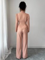 Compleu cu Pantalon Jolina Corai - imagine 2