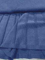 Rochie Midi Tricotata Jesica Albastra - imagine 4