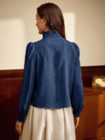 Bluza Dama Didra Albastra - imagine 2