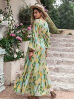 Rochie Lunga Felly Multicolora - imagine 2