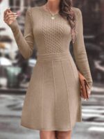 Rochie Scurta Kalina Maro Deschis - imagine 3