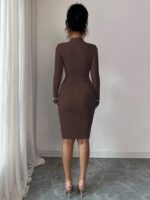 Rochie Scurta Tricotata Petra Maro - imagine 2