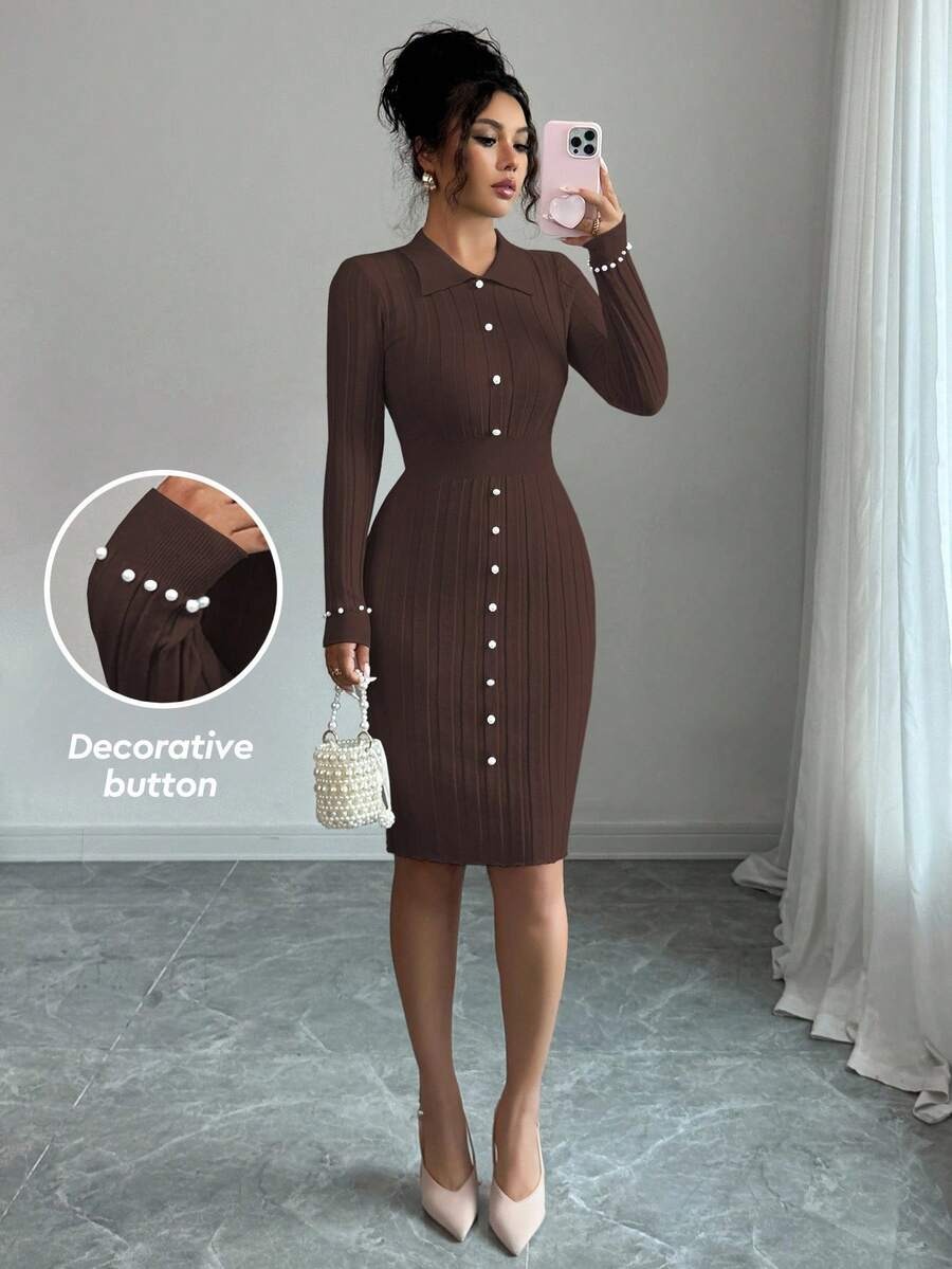 20 Rochie Scurta Tricotata Petra Maro - imagine 1